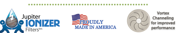 Jupiter Ionizer Filters are made in America