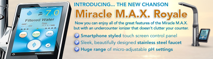 Chanson Royale Ionizer