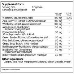 pHion Berry Superfruit Ingredients